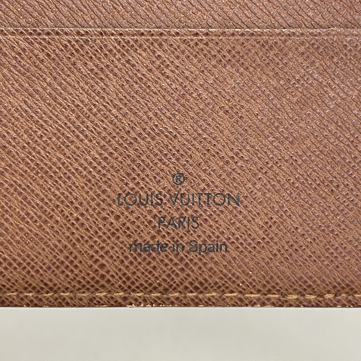 Louis Vuitton Billfold Monogram Portobier 10 Cult Cles Brown Wallet — view 4