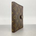 Louis Vuitton Notebook Cover Monogram Agenda PM Brown — view 2