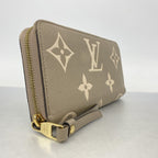Louis Vuitton Wallet Monogram Empreinte Bicolor Zippy Tourterelle le Cream — view 2