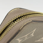 Louis Vuitton Wallet Monogram Empreinte Bicolor Zippy Tourterelle le Cream — view 5