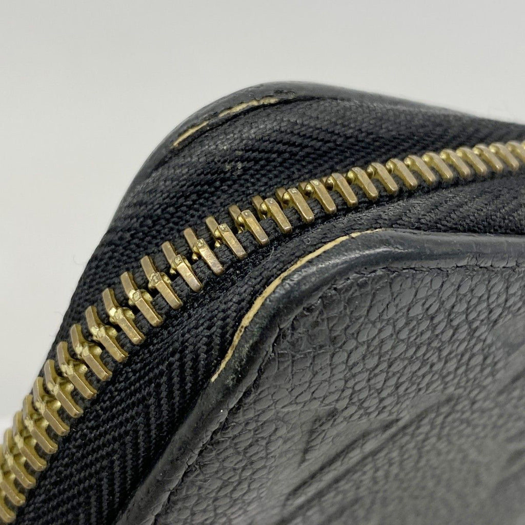 Louis Vuitton Wallet Monogram Empreinte Zippy Noir — view 5