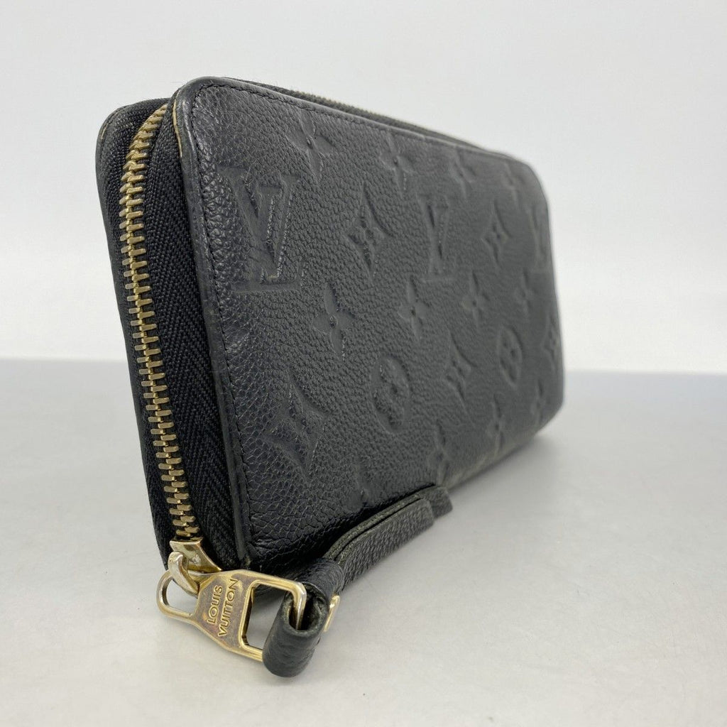 Louis Vuitton Wallet Monogram Empreinte Zippy Noir — view 2