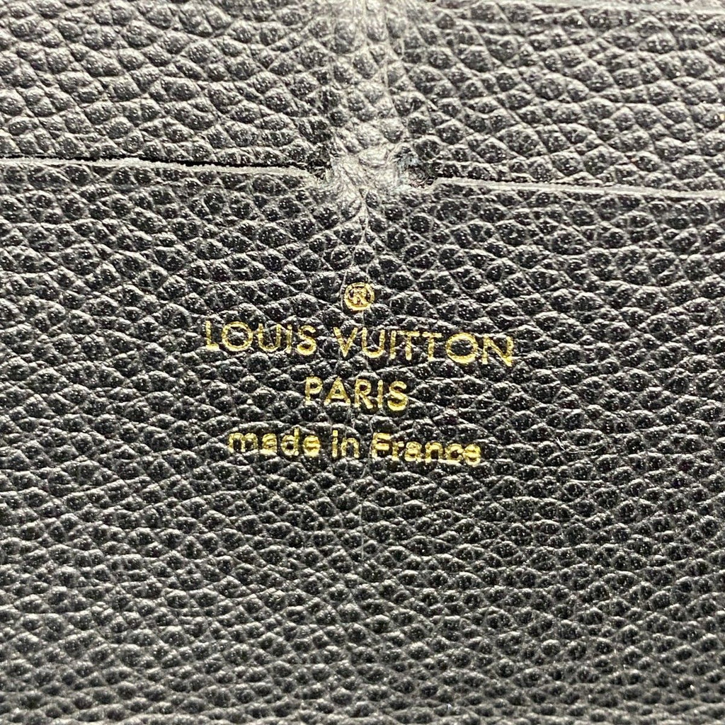 Louis Vuitton Wallet Monogram Empreinte Zippy Noir — view 4