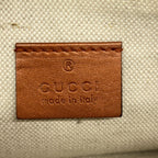 Gucci Tote GG Canvas Brown Gold — view 5