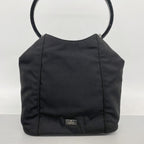 Gucci Handbag 001 Nylon Black Silver — view 9