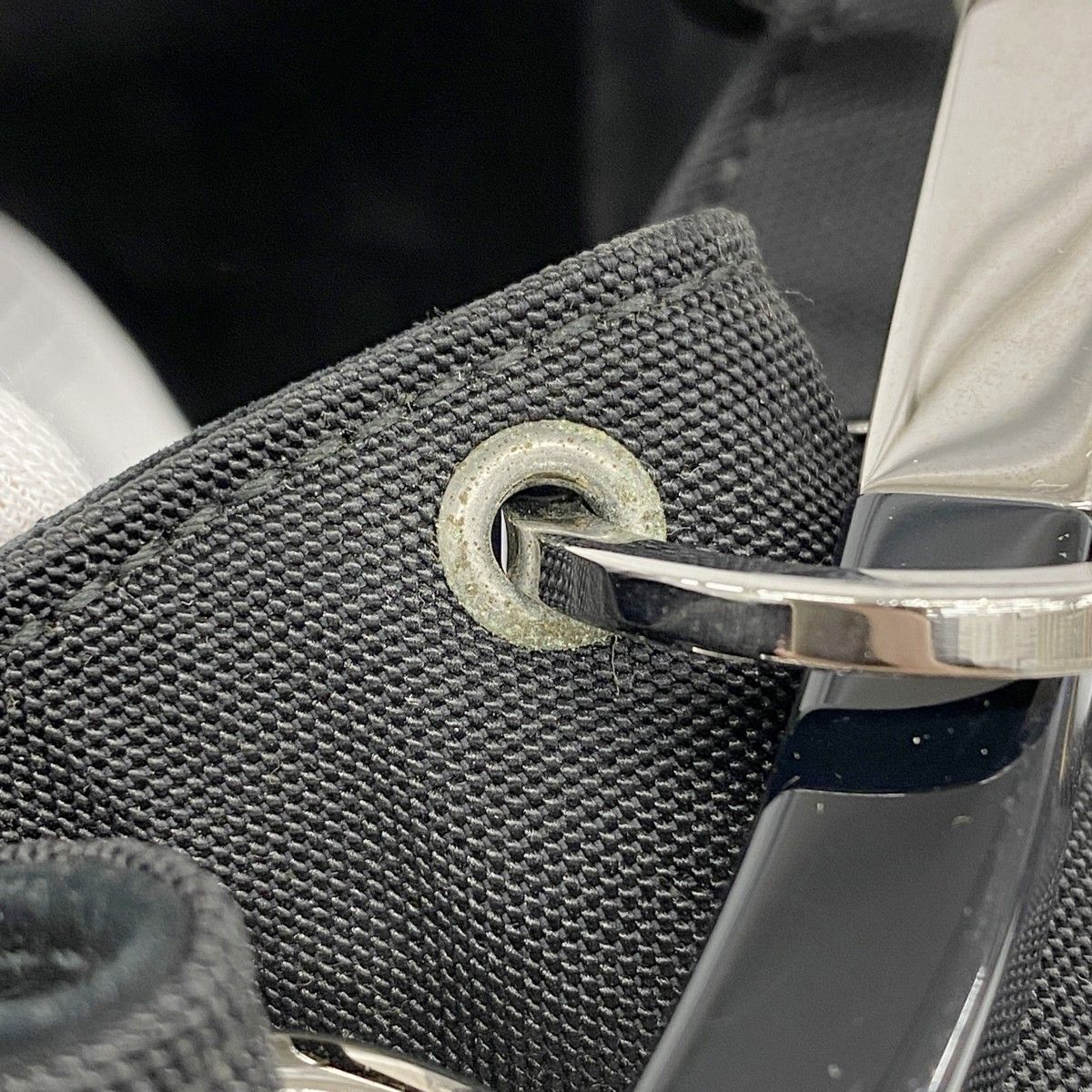 Gucci Handbag 001 Nylon Black Silver — view 7