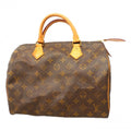 Louis Vuitton Handbag Monogram Speedy 30 Brown