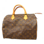 Louis Vuitton Handbag Monogram Speedy 30 Brown