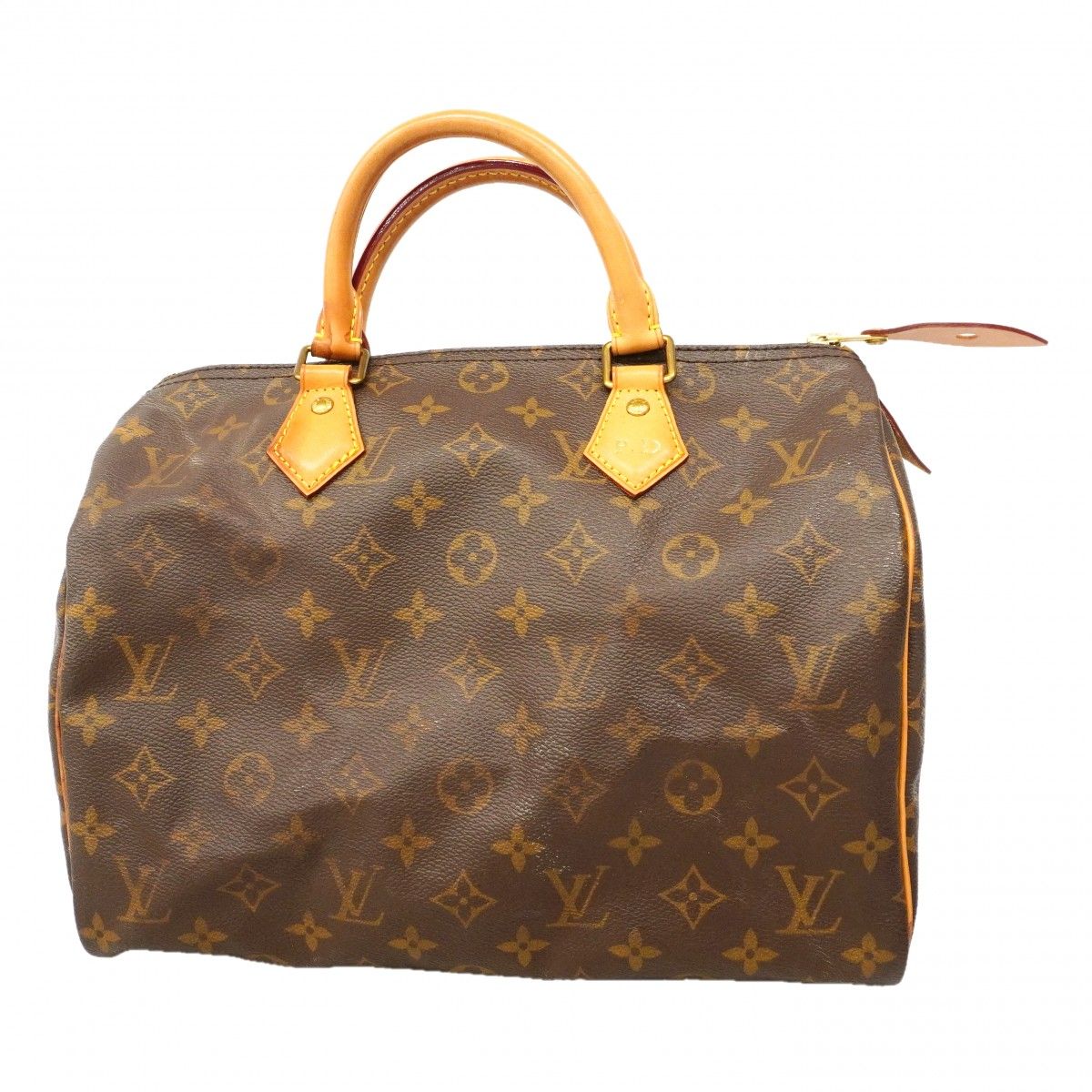 Louis Vuitton Handbag Monogram Speedy 30 Brown
