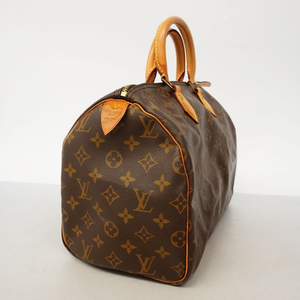 Louis Vuitton Handbag Monogram Speedy 30 Brown — view 2