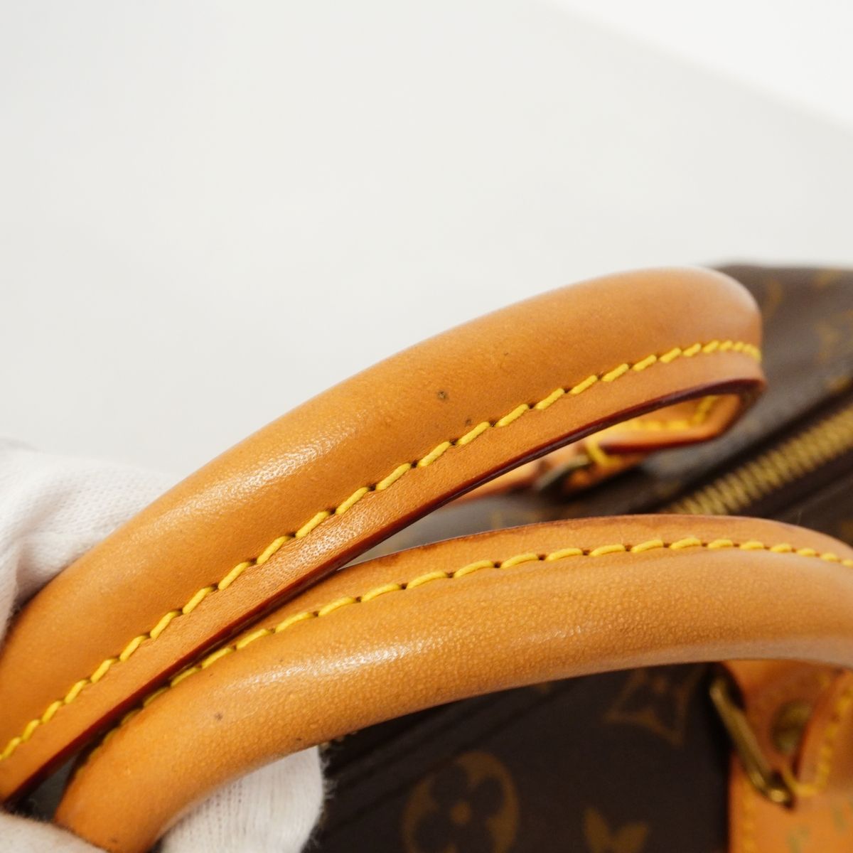 Louis Vuitton Handbag Monogram Speedy 30 Brown — view 9