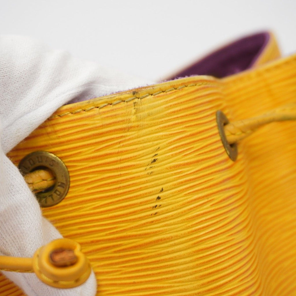 Louis Vuitton Shoulder Bag Epi Petit Noe Jaune — view 6