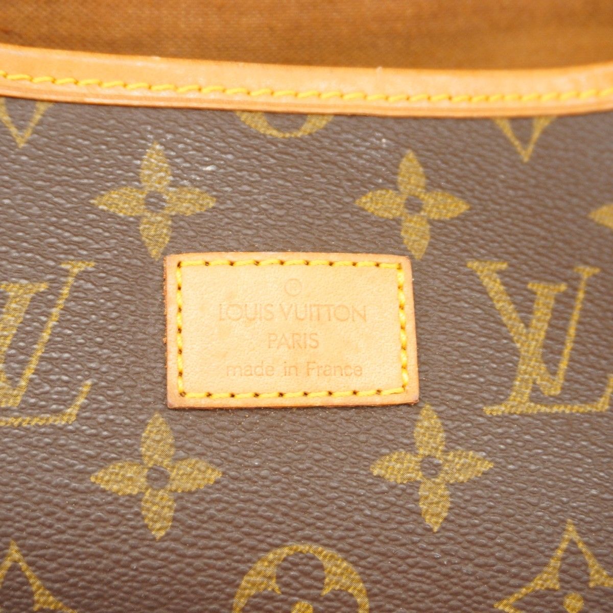 Louis Vuitton Shoulder Bag Monogram Saumur 35 Brown — view 5