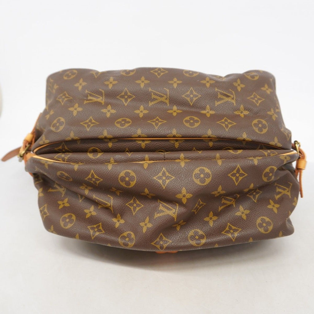 Louis Vuitton Shoulder Bag Monogram Saumur 35 Brown — view 3