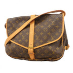 Louis Vuitton Shoulder Bag Monogram Saumur 35 Brown