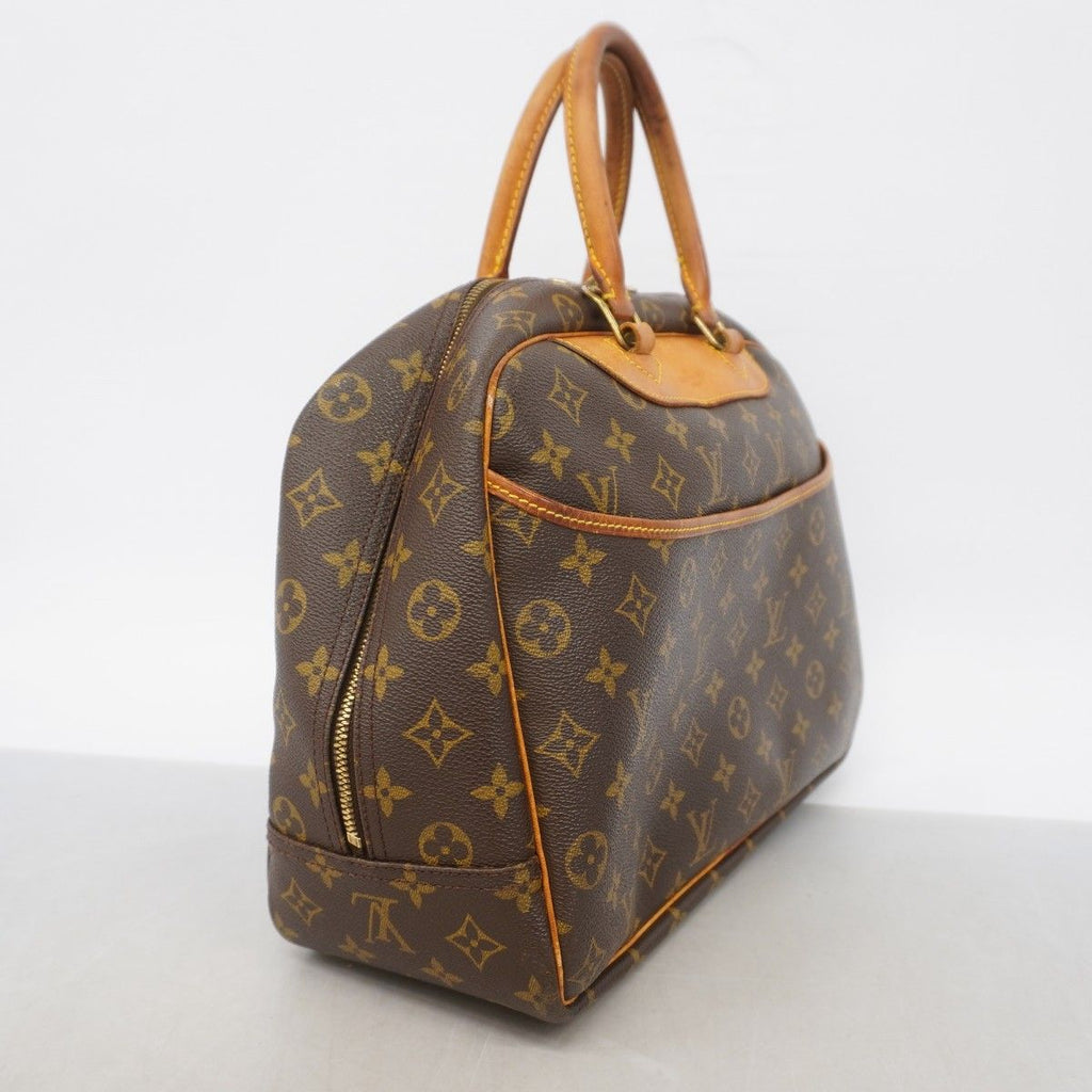 Louis Vuitton Handbag Monogram Deauville Brown — view 2