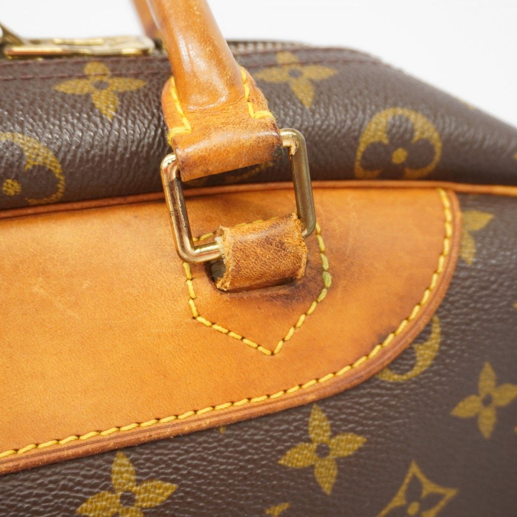 Louis Vuitton Handbag Monogram Deauville Brown — view 7