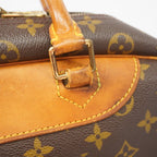 Louis Vuitton Handbag Monogram Deauville Brown — view 7