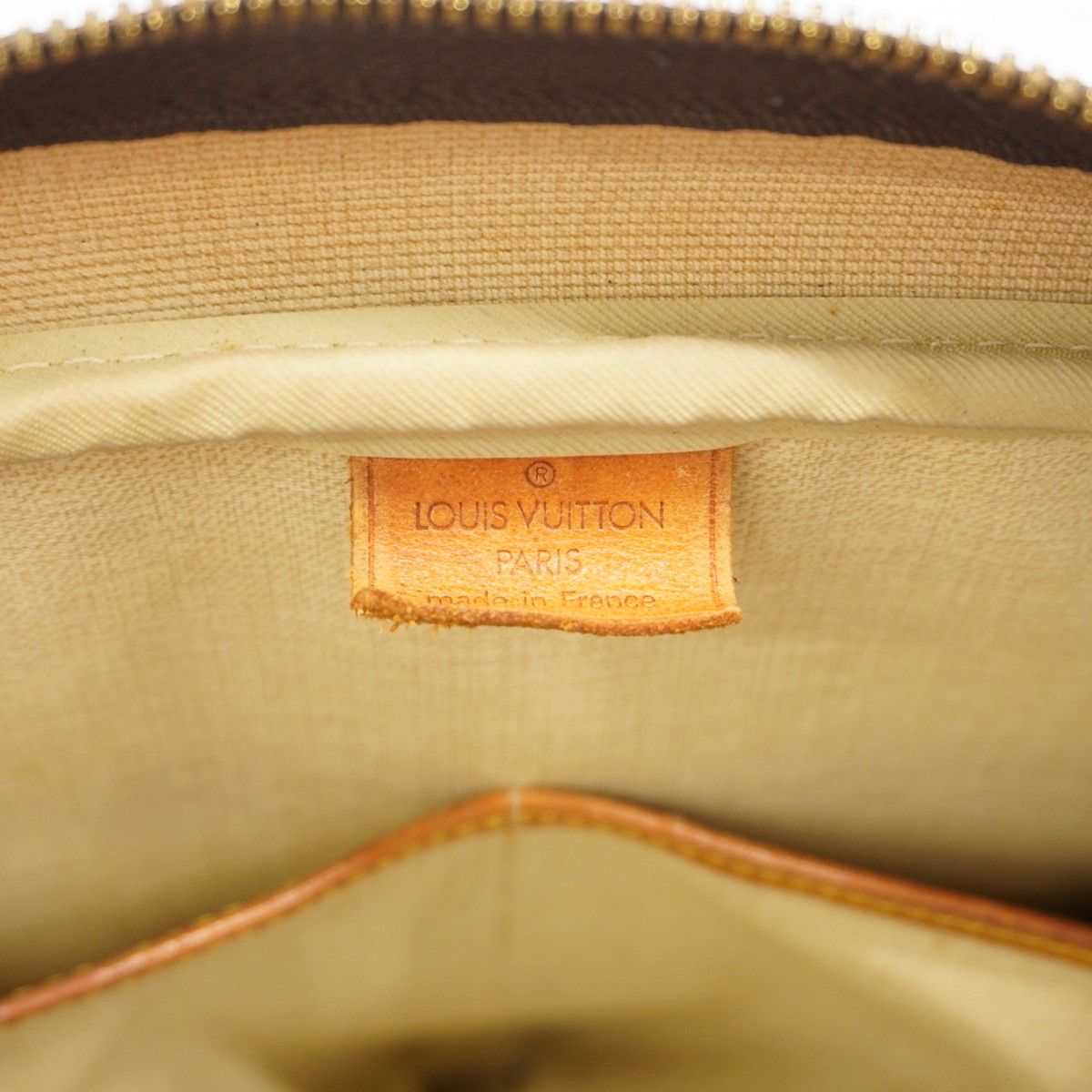 Louis Vuitton Handbag Monogram Deauville Brown — view 5
