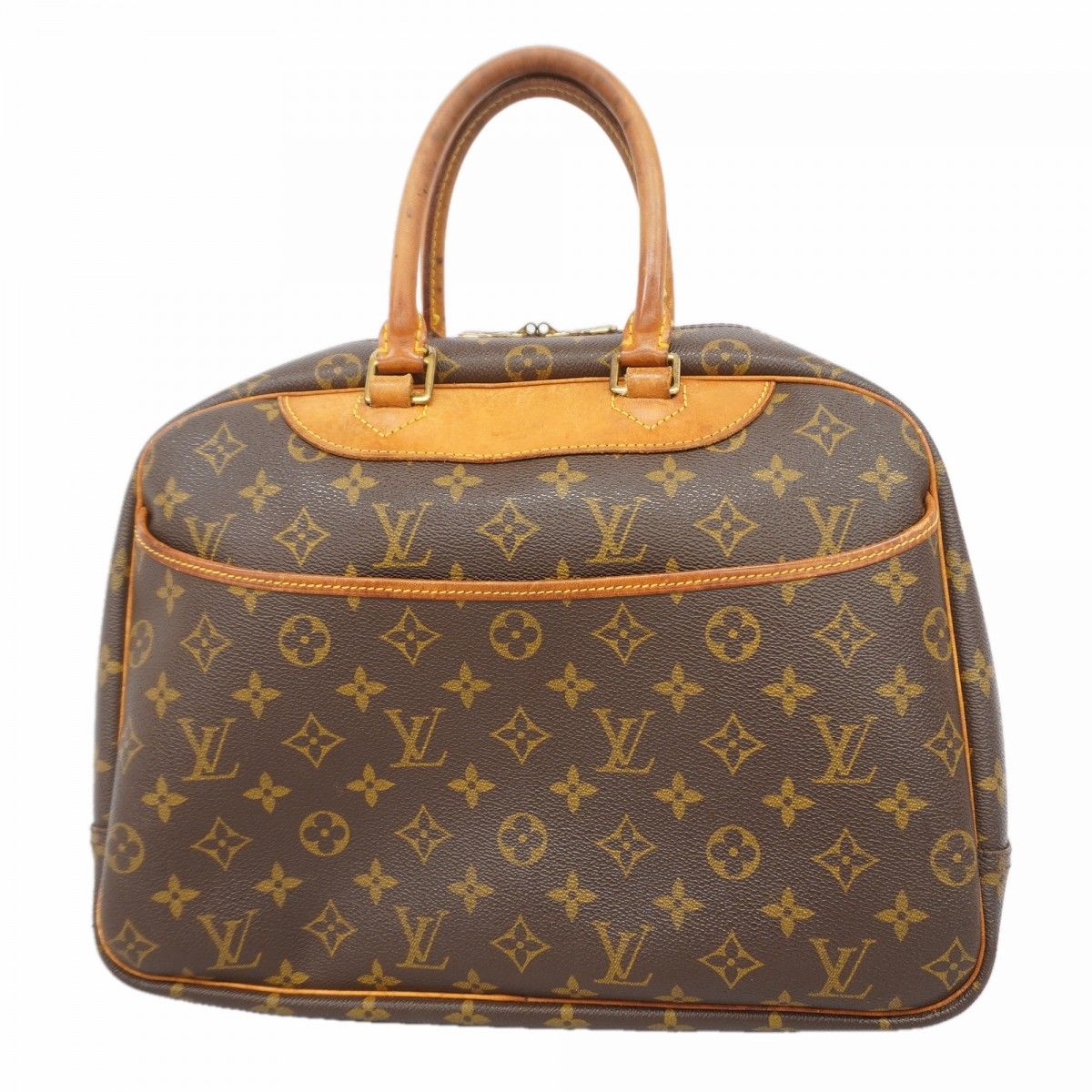 Louis Vuitton Handbag Monogram Deauville Brown