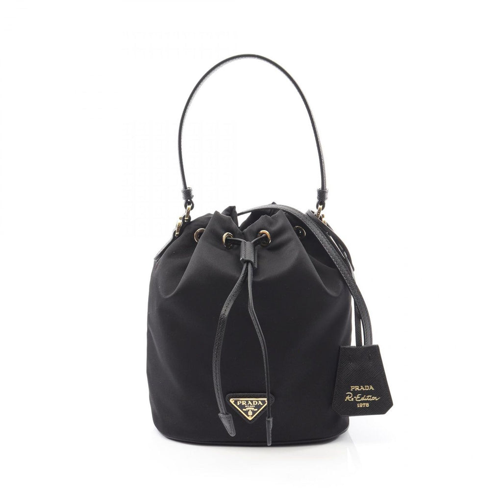 Prada Re Edition 2-Way Nylon Saffiano Leather Shoulder