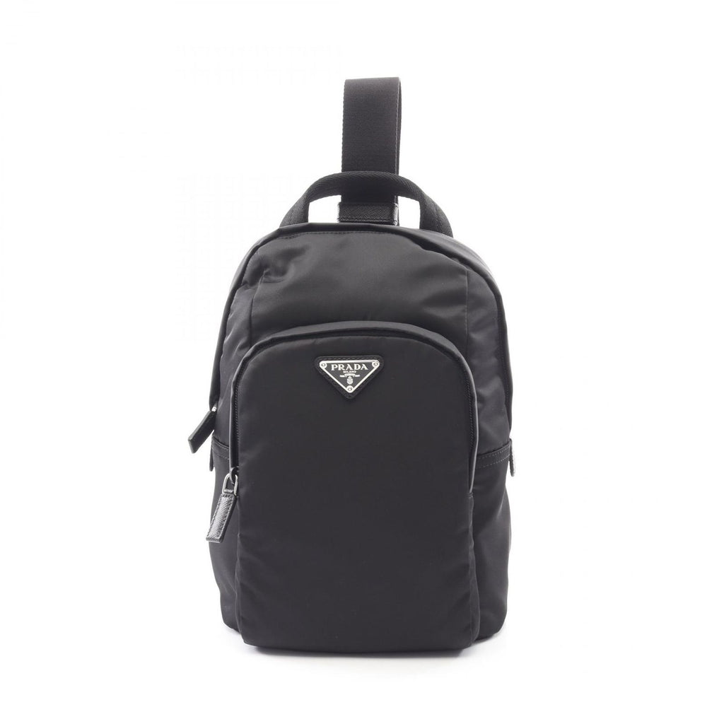 Prada Waist Bag Re-Nylon Saffiano Leather Cross