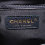 Chanel Shoulder Bag Quilted Navy Lambskin Small Flap Chain — view 4