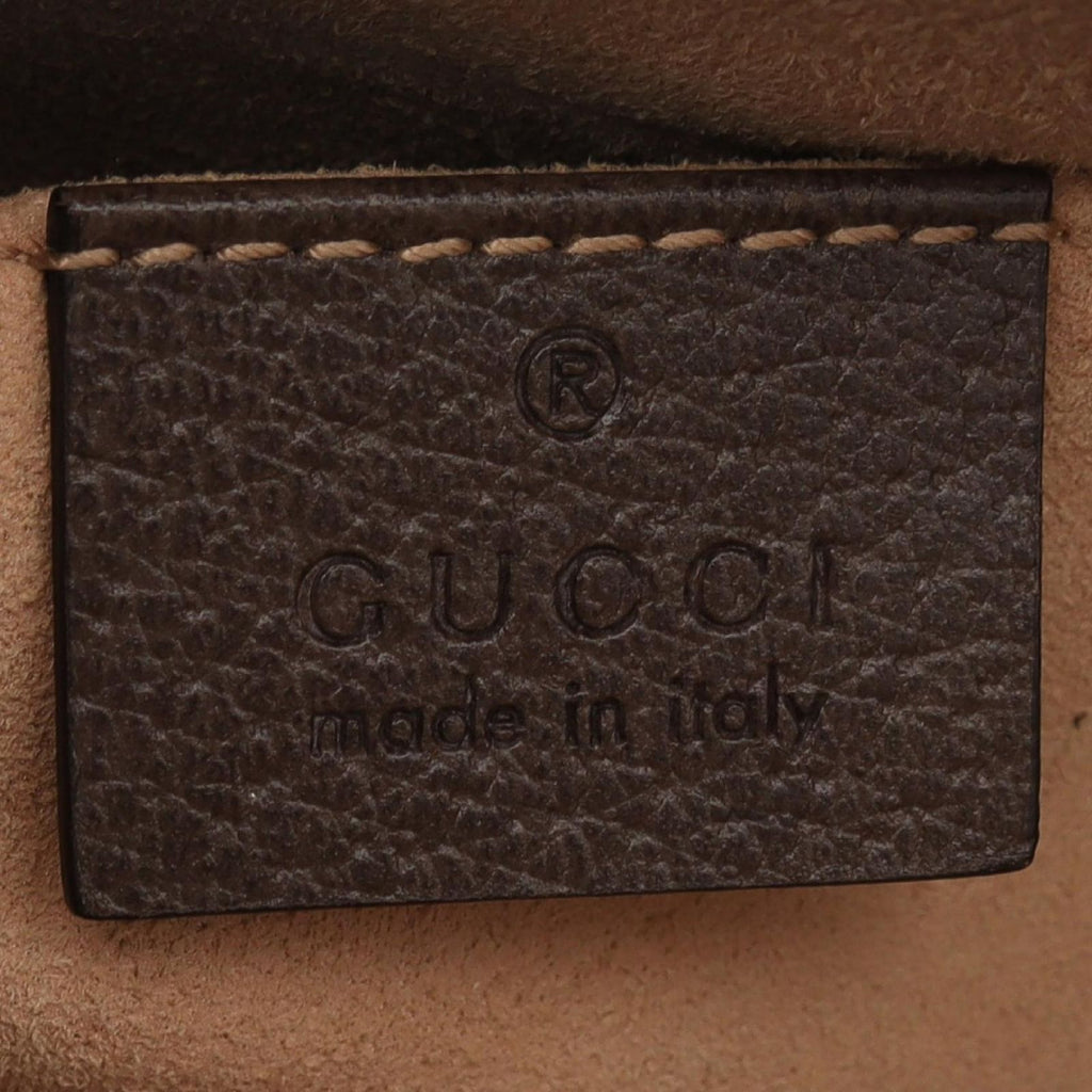 Gucci Tote Ophidia GG Small 2-Way Beige Brown Canvas Leather — view 4