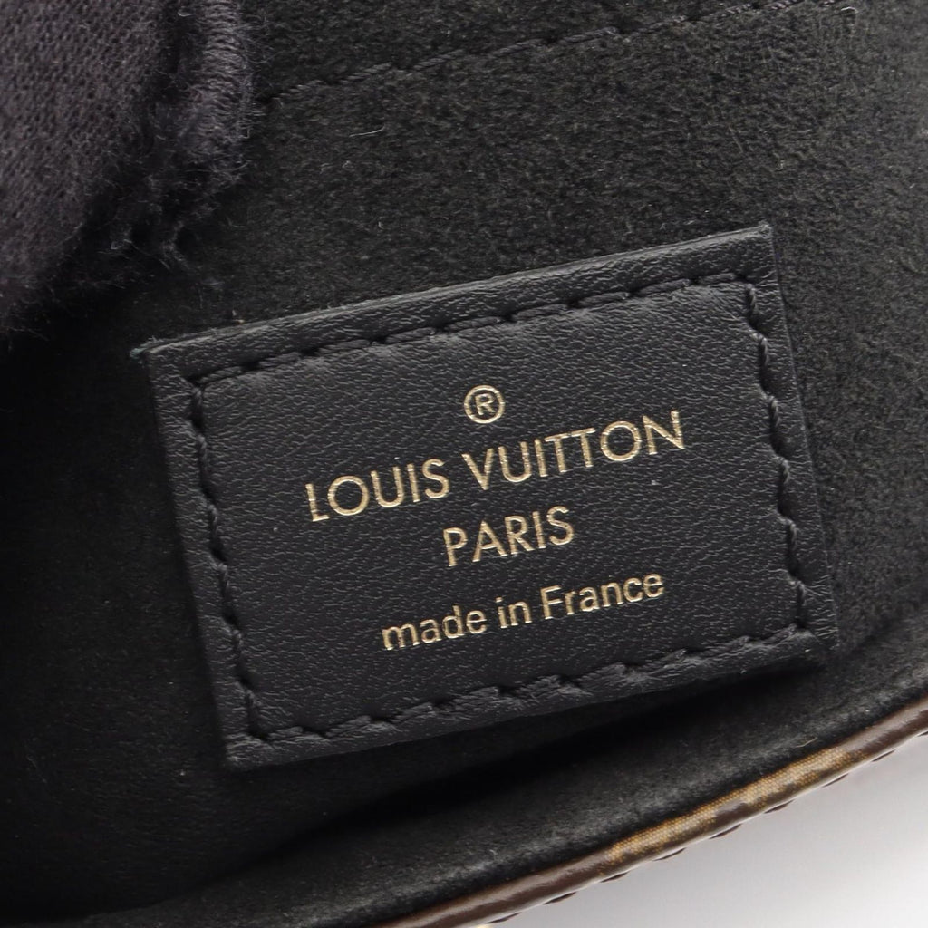 Louis Vuitton Handbag Locky BB Monogram Noir 2-Way Canvas Leather — view 4