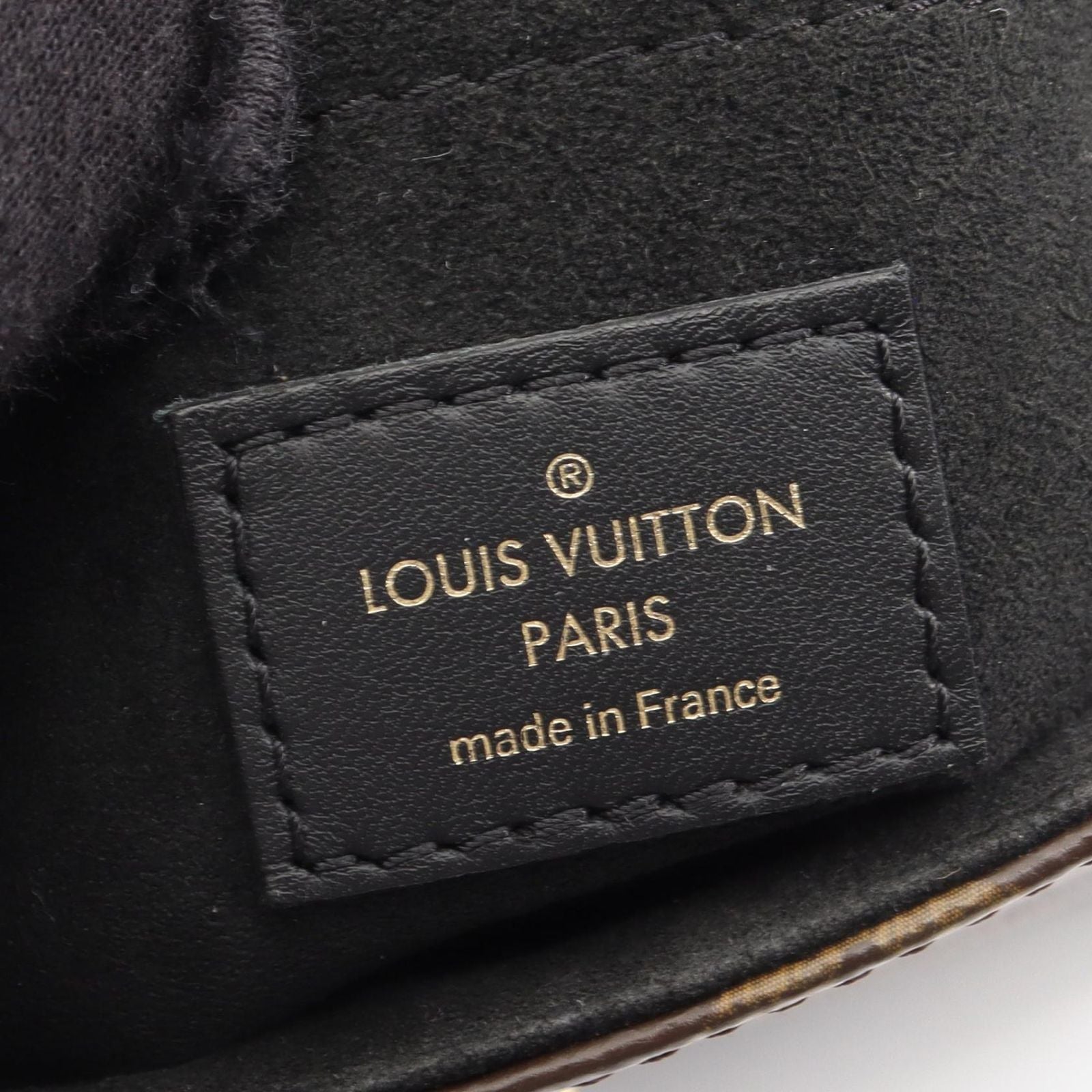 Louis Vuitton Handbag Locky BB Monogram Noir 2-Way Canvas Leather — view 4