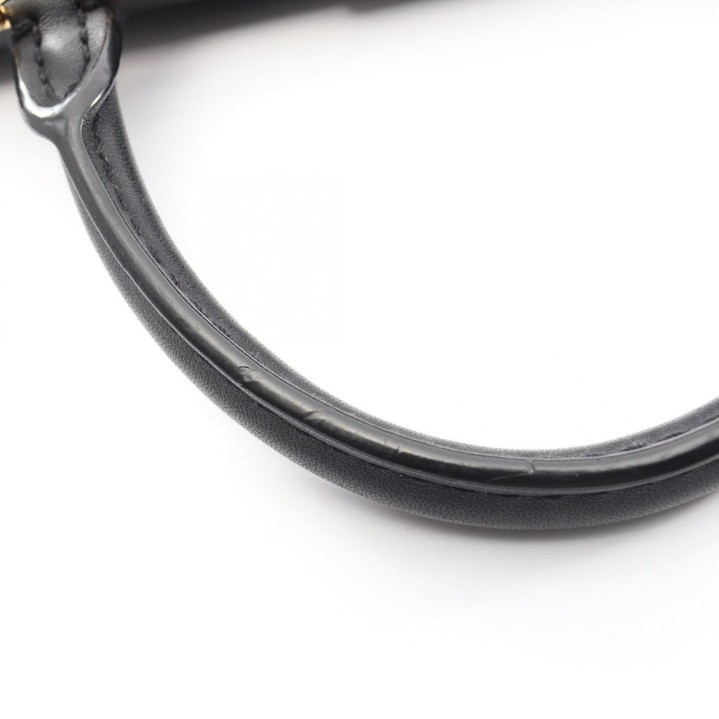 Louis Vuitton Handbag Locky BB Monogram Noir 2-Way Canvas Leather — view 8