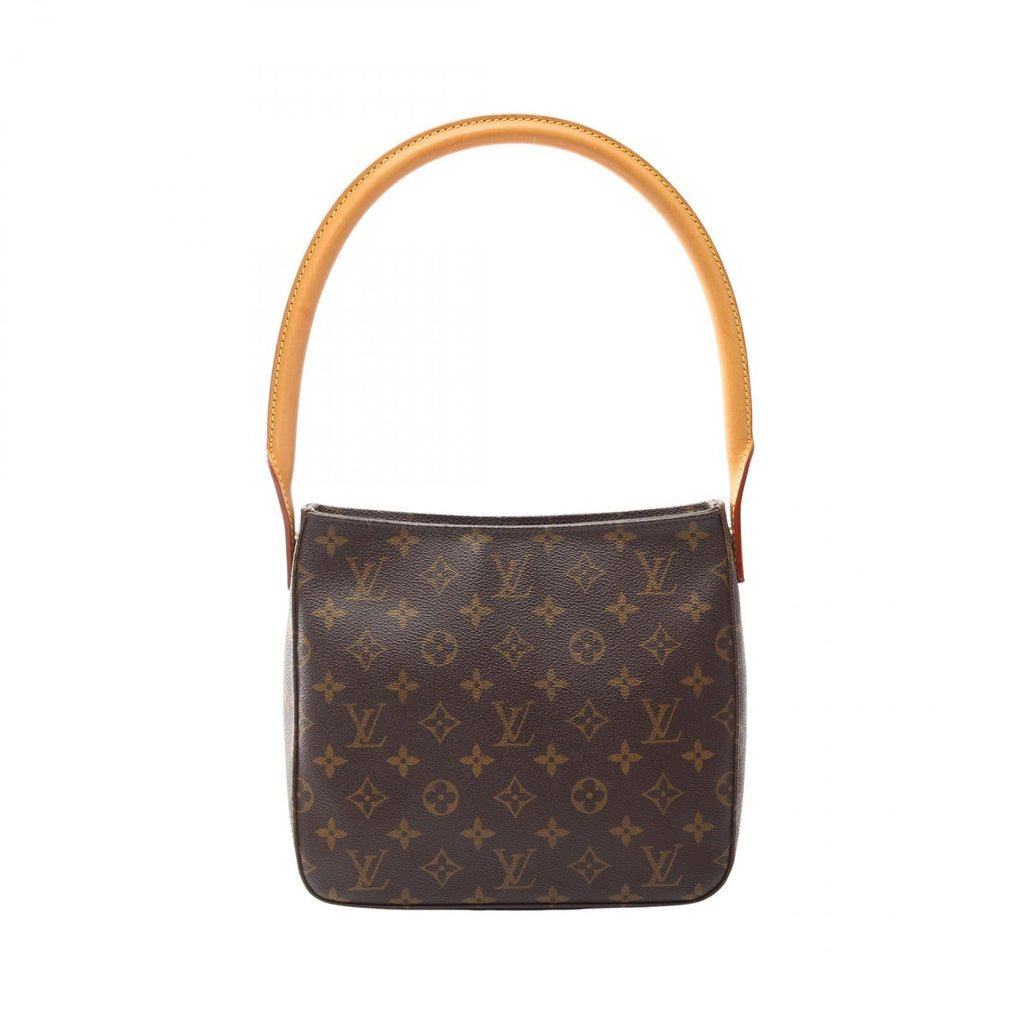 Louis Vuitton Shoulder Bag Looping MM Monogram Canvas Leather