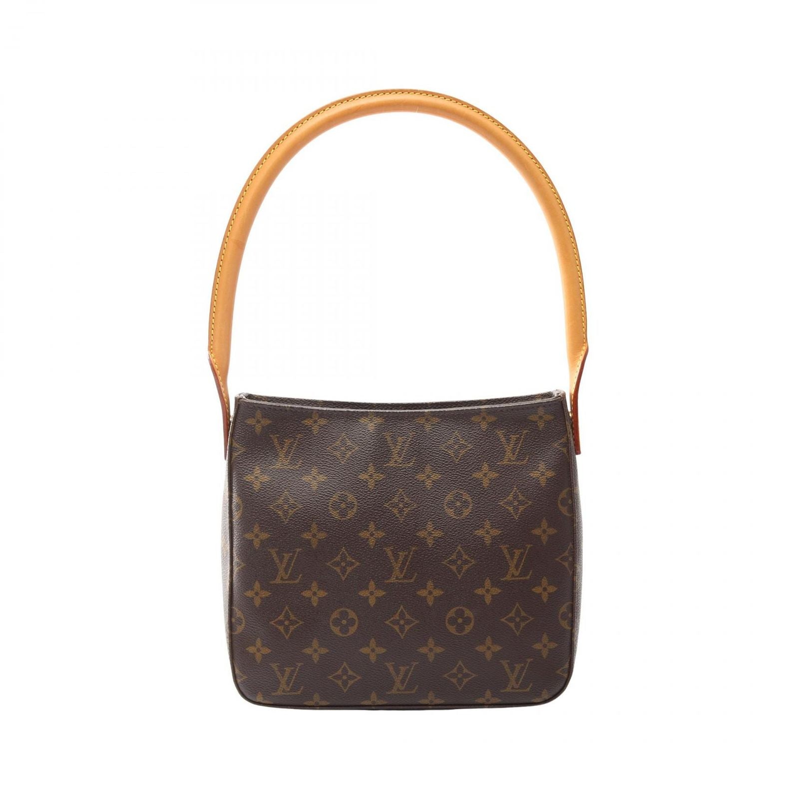 Louis Vuitton Shoulder Bag Looping MM Monogram Canvas Leather
