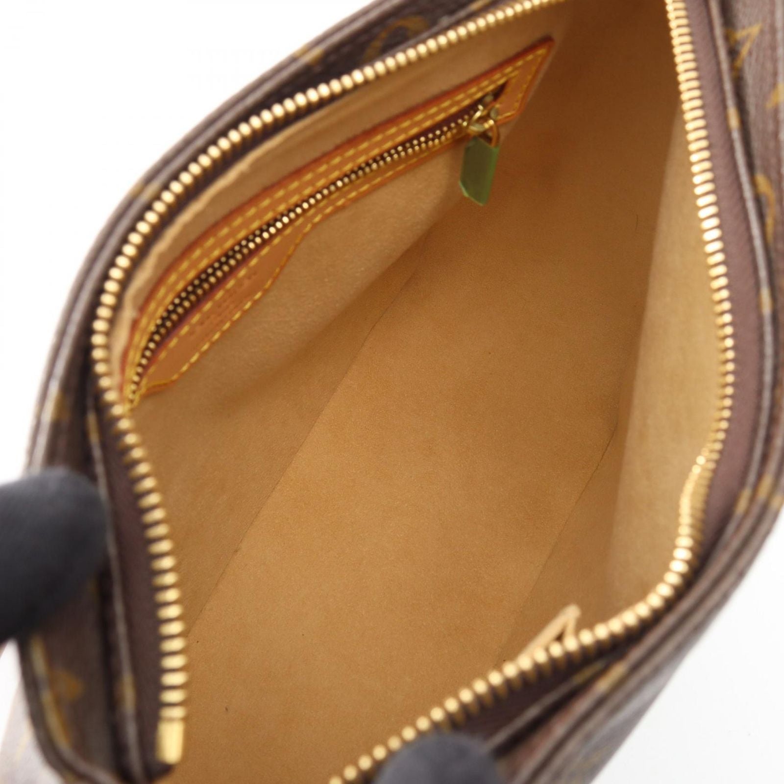 Louis Vuitton Shoulder Bag Looping MM Monogram Canvas Leather — view 3