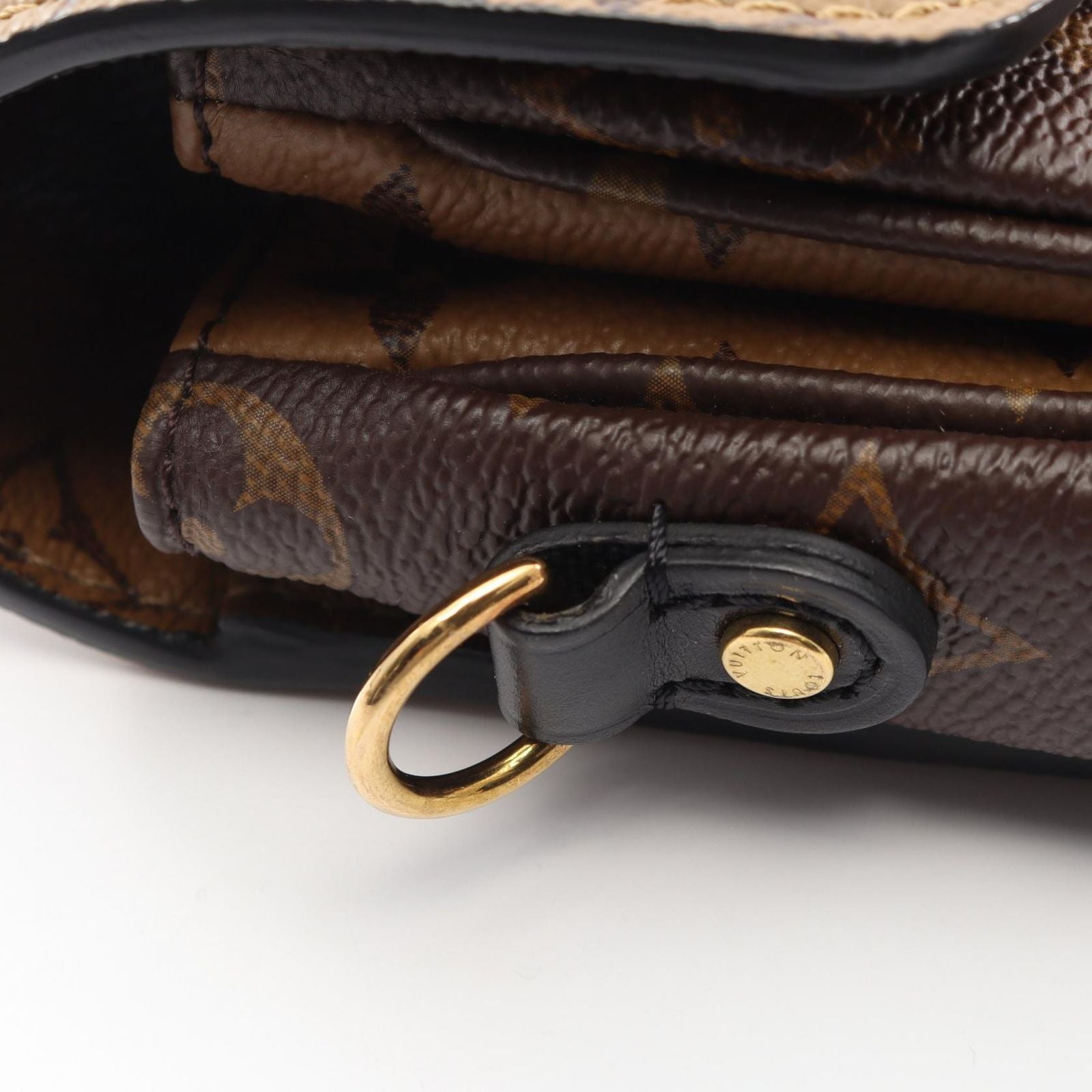Louis Vuitton Handbag Pochette Metis MM Monogram Reverse 2-Way Canvas Leather — view 6