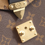 Louis Vuitton Handbag Pochette Metis MM Monogram Reverse 2-Way Canvas Leather — view 9