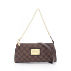 Louis Vuitton Handbag Sophie Damier Ebene Canvas Leather