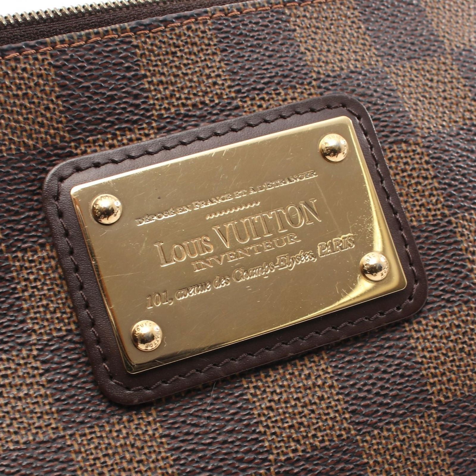 Louis Vuitton Handbag Sophie Damier Ebene Canvas Leather — view 6