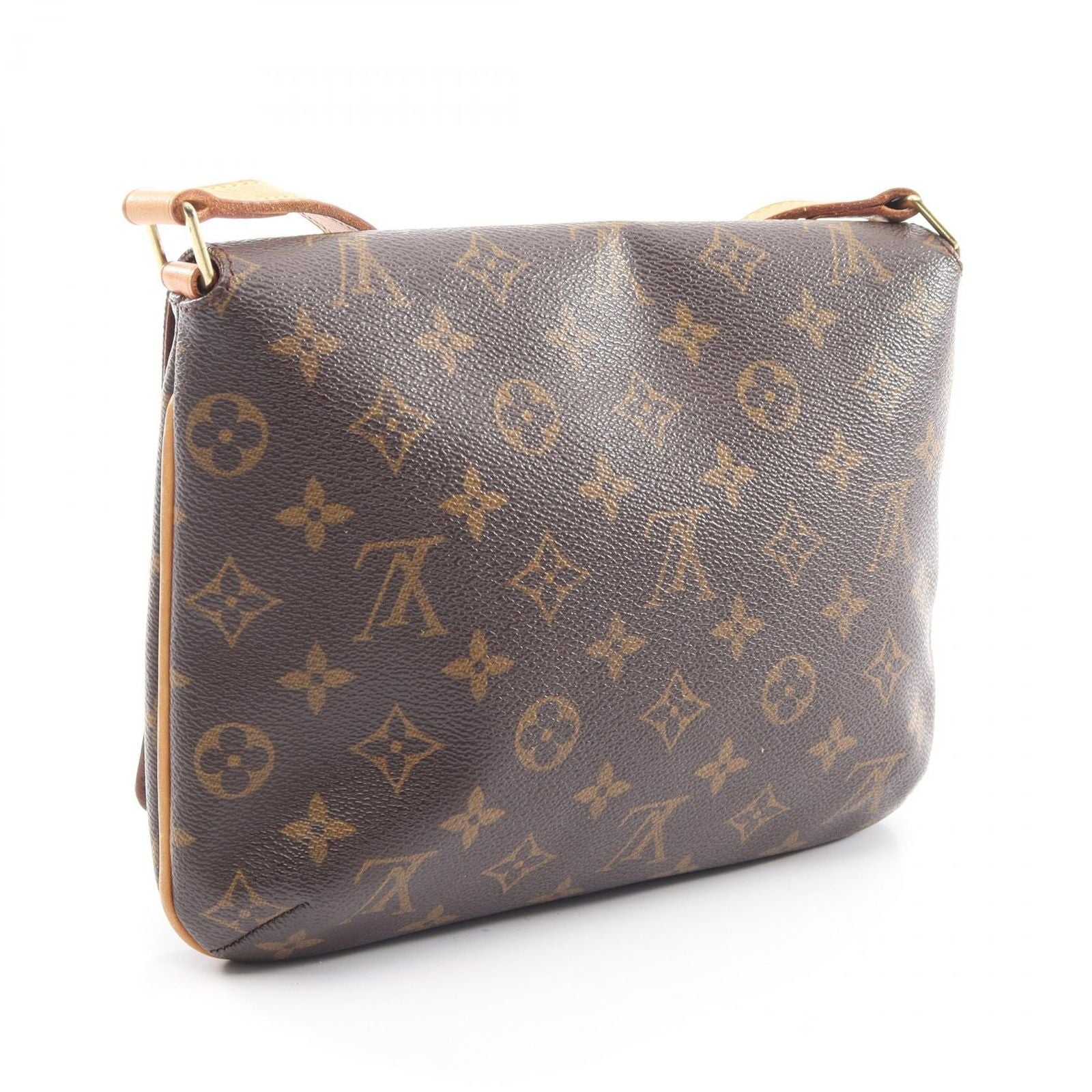 Louis Vuitton Shoulder Bag Musette Tango Long Strap Monogram Canvas Leather — view 2
