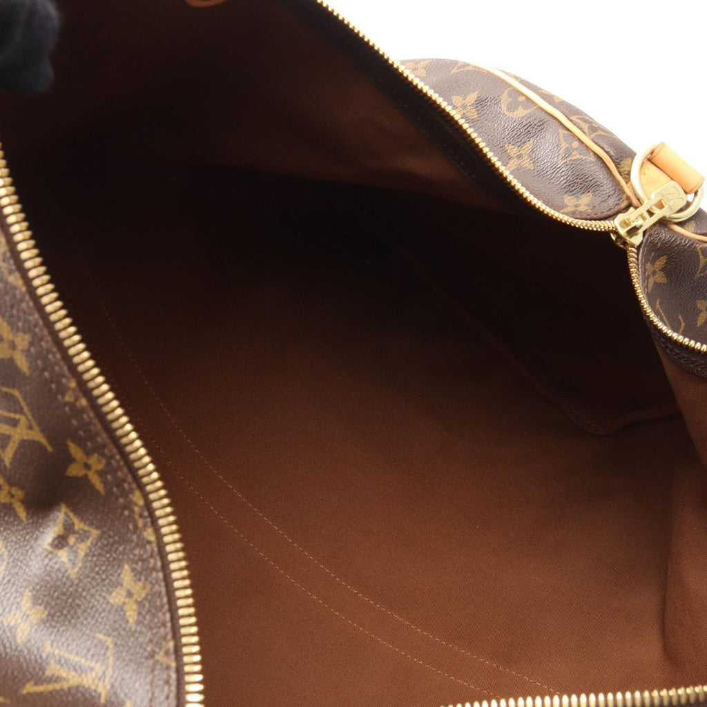 Louis Vuitton Boston Bag Keepall Bandouliere 55 2-Way Canvas Leather — view 3