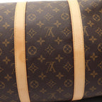 Louis Vuitton Boston Bag Keepall Bandouliere 55 2-Way Canvas Leather — view 6
