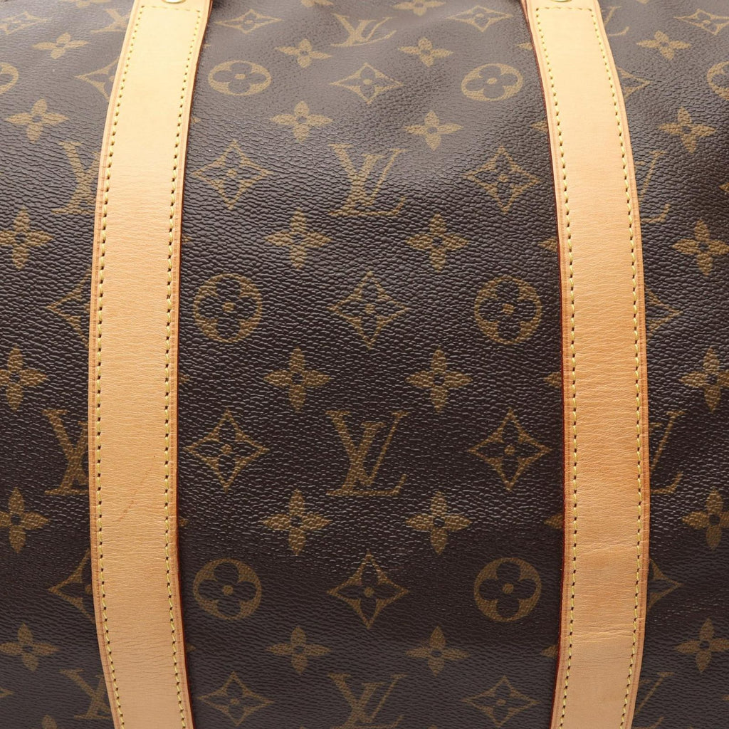 Louis Vuitton Boston Bag Keepall Bandouliere 55 2-Way Canvas Leather — view 9