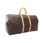 Louis Vuitton Boston Bag Keepall Bandouliere 55 2-Way Canvas Leather — view 2