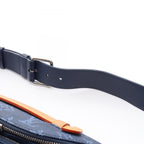 Louis Vuitton Waist Bag Rush Ocean Blue Canvas Leather — view 6