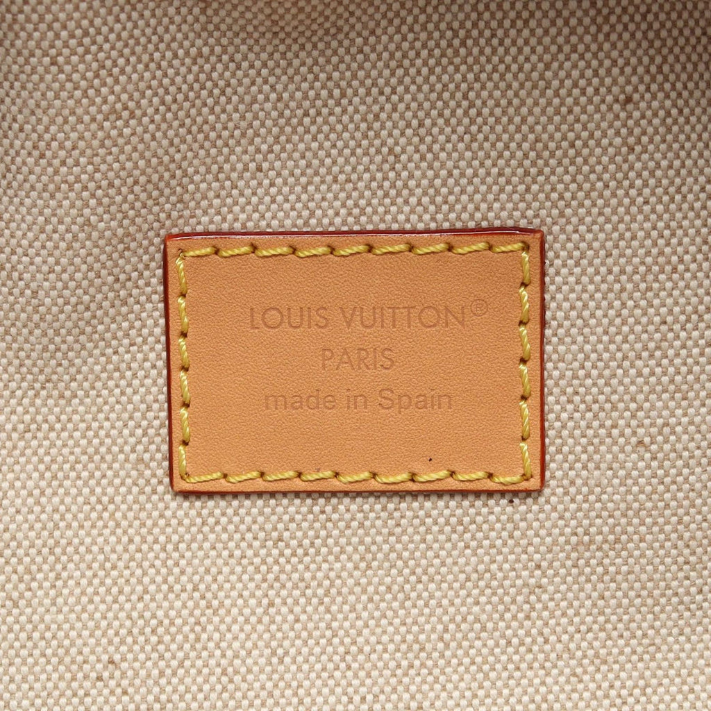 Louis Vuitton Waist Bag Rush Ocean Blue Canvas Leather — view 4