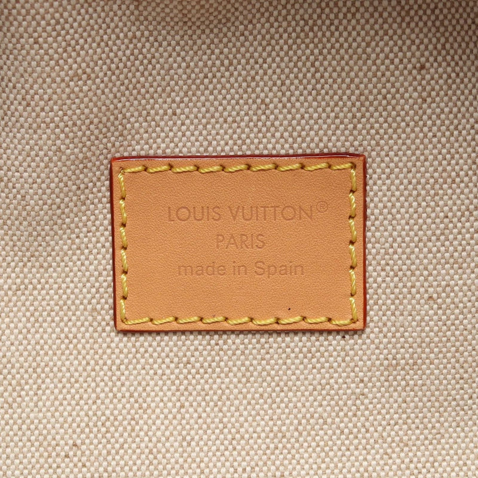 Louis Vuitton Waist Bag Rush Ocean Blue Canvas Leather — view 4