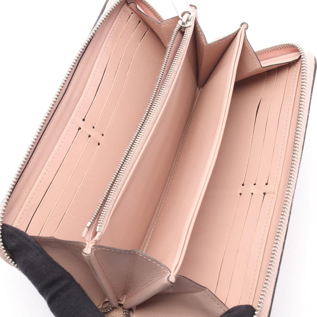 Louis Vuitton Round Wallet Zippy Mahina Magnolia Leather — view 3