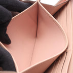 Louis Vuitton Round Wallet Zippy Mahina Magnolia Leather — view 6