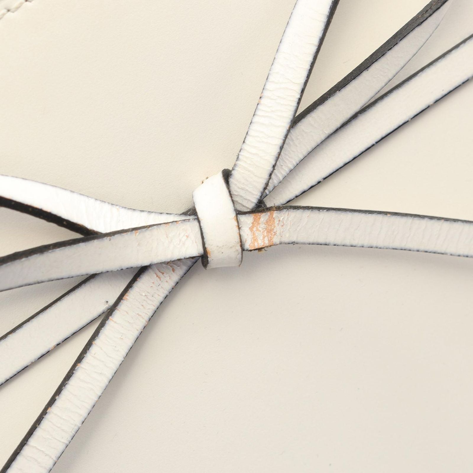 Loewe Shoulder Bag Ikebana White Leather — view 5