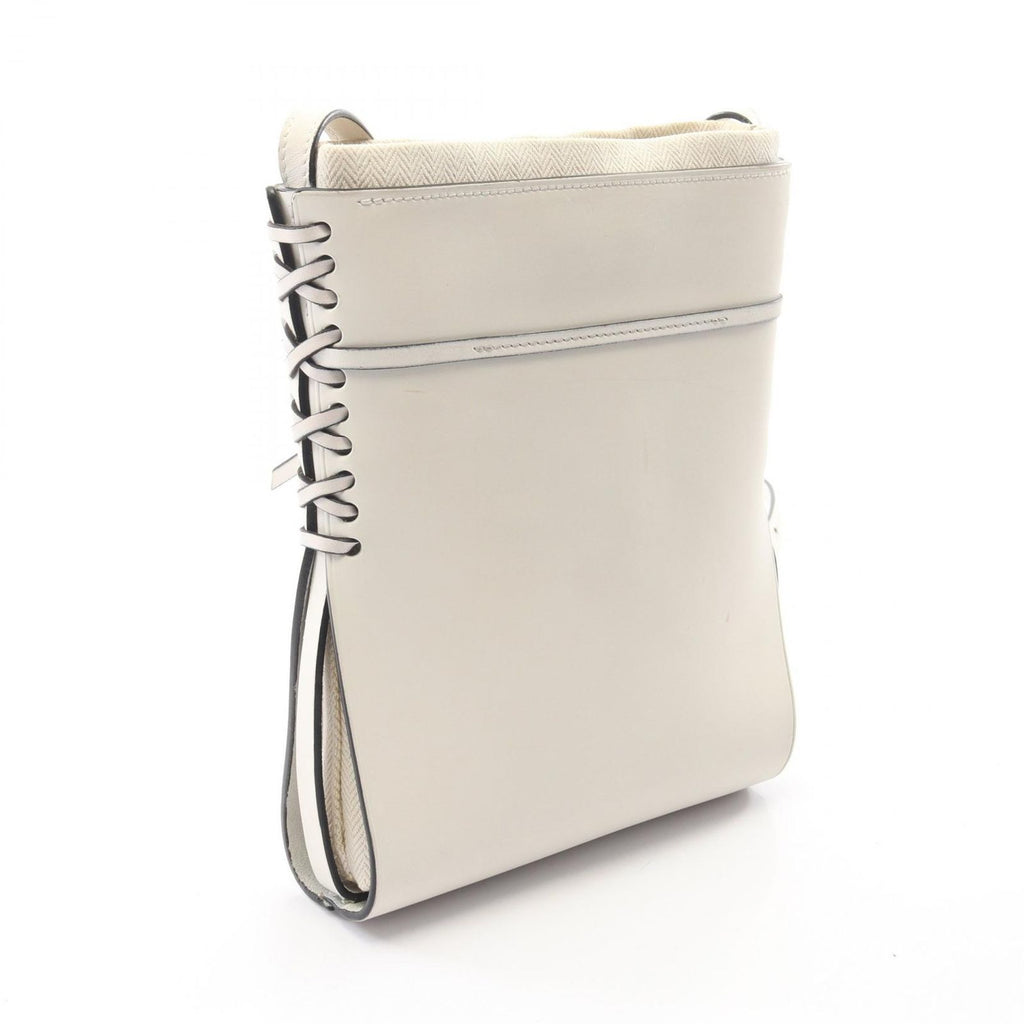 Loewe Shoulder Bag Ikebana White Leather — view 2